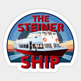 The Steiner Ship Sticker